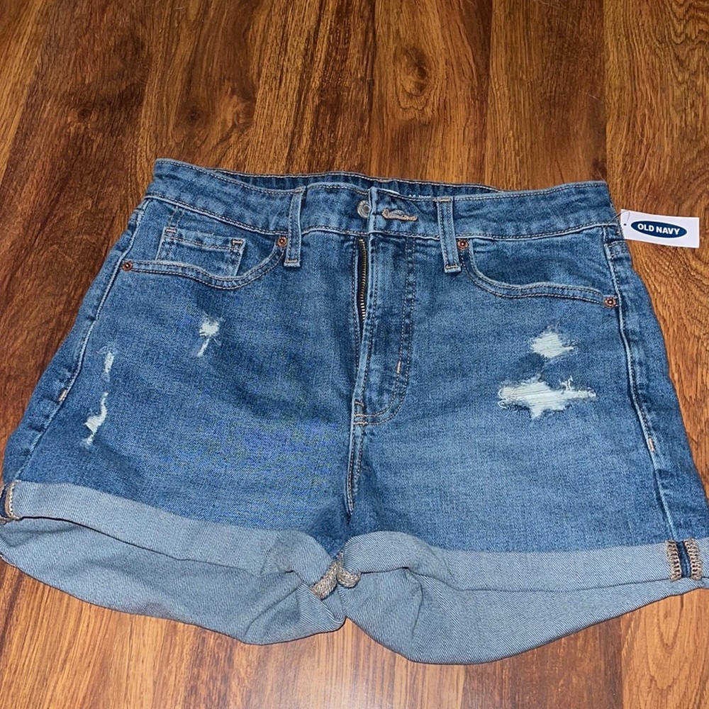 High waisted shorts